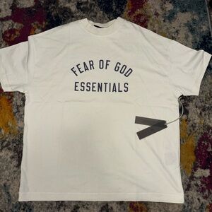 Essentials White Short Sleeve Tee